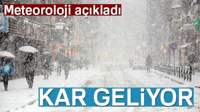 Zonguldak'ta yoğun kar yağışı bekleniyor