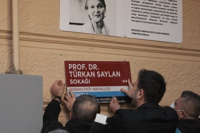 Prof. Dr. Türkan Saylan'a anlamlı anma