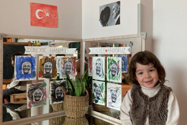 Kocaeli İzmit'te minikler Zübeyde Hanım'ı andı