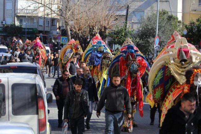 40. yılın deve güreşinde altın havan sahibini buldu