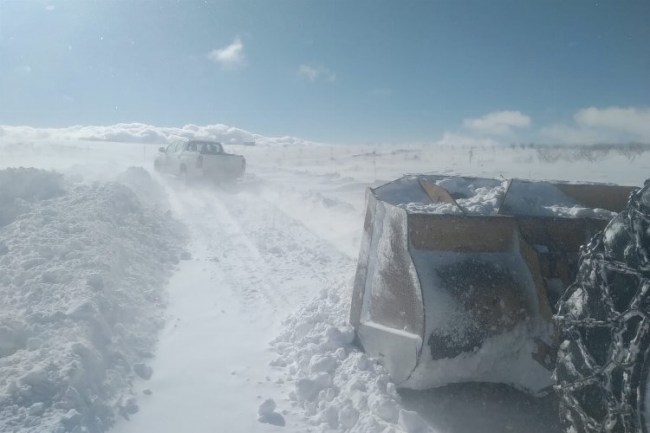 Malatya'da karla mücadele seferberliği