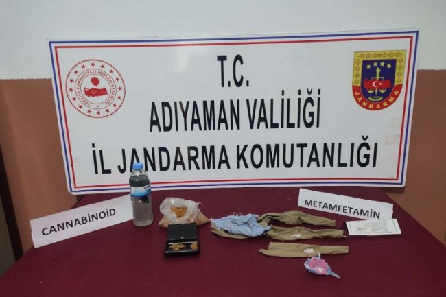 Adıyaman'da jandarmadan uyuşturucu operasyonu