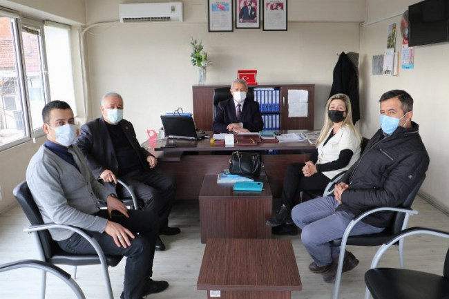 Manisa Büyükşehir'e Kırkağaçlı Muhtarlardan teşekkür