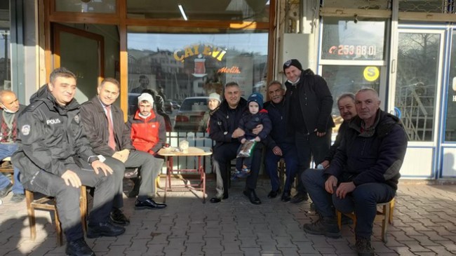 Müdür Aktaş'tan esnaf ziyareti ve vatandaş buluşmaları