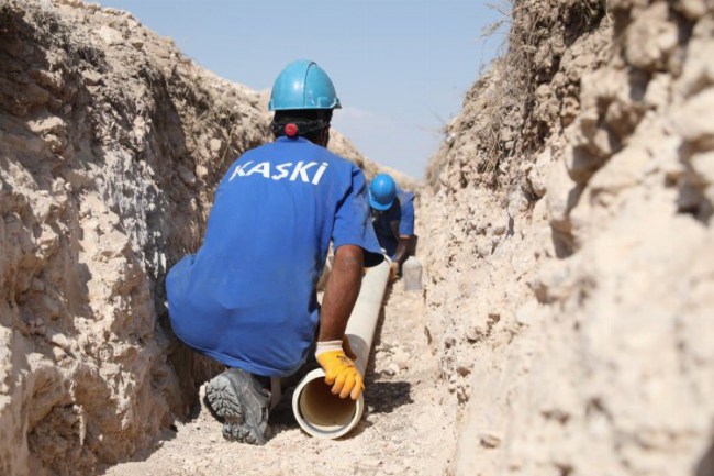 KASKİ'den Yeşilhisar'a 11 milyon 488 bin TL'lik yatırım