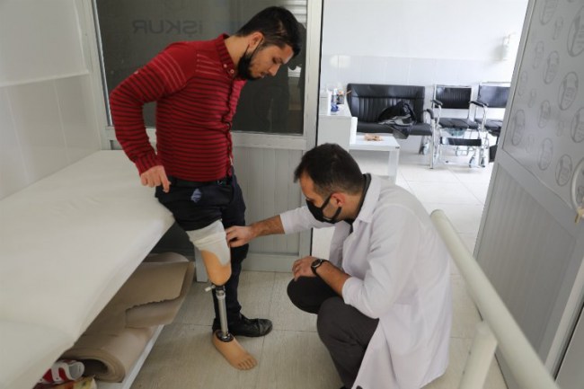 Gaziantep Büyükşehir engelli bireylere umut oluyor