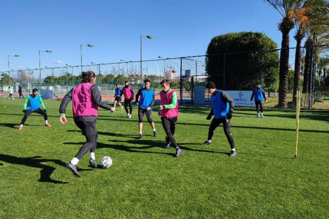 İzmir Aliağa ikinci yarı hazırlıklarına devam ediyor