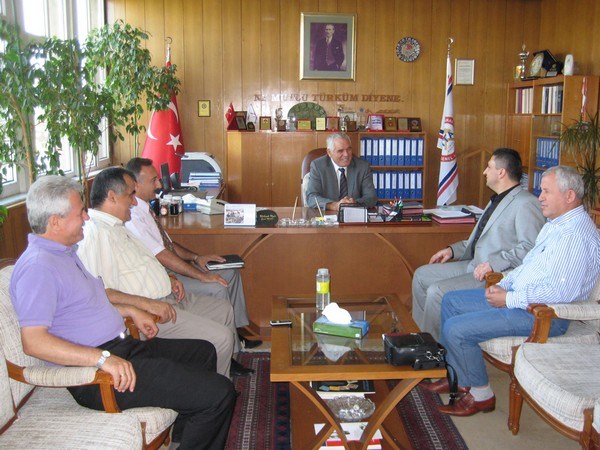 Alabaş, MTA Genel Müdürü Üzer'i ziyaret etti..