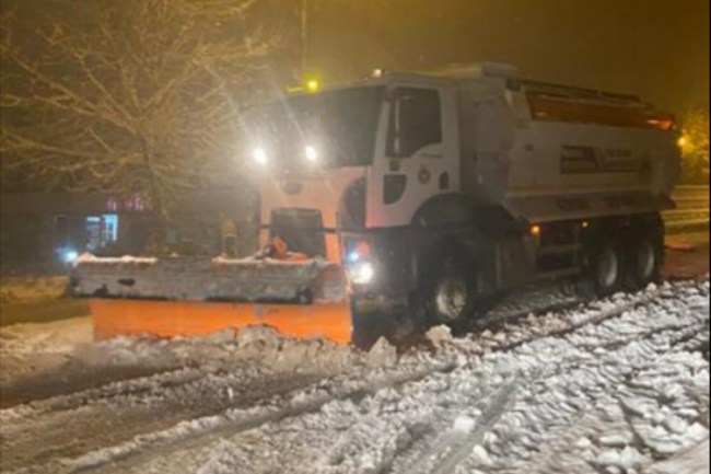 Bursa İnegöl'de tüm personel sahada