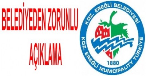 Belediye'den zorunlu açıklama!..