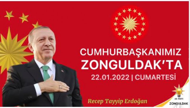 Cumhurbaşkanı Recep Tayyip Erdoğan’ın Zonguldak programı iptal oldu