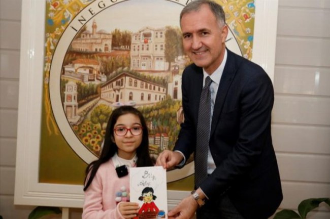 Bursa İnegöl'de pandemi Küçük Fatma'yı yazar yaptı