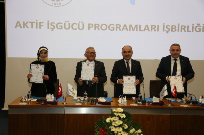 Büyükkılıç'tan istihdamı arttıracak protokole destek