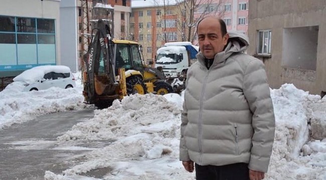 "Kar bizim için zahmet değil rahmettir."