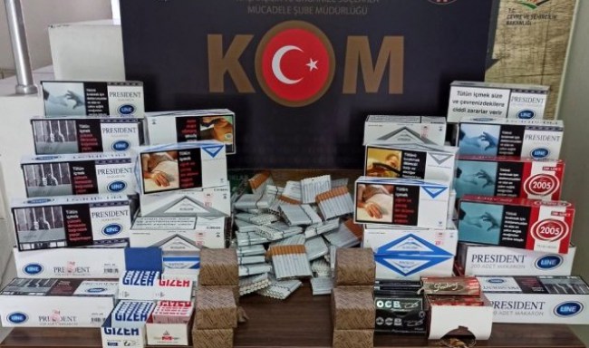 Kdz.Ereğli’de 63 kg kaçak tütün ele geçirildi