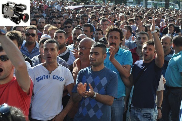 İşçiler belediyeye yürüdü!..