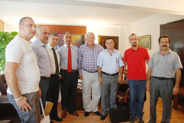 Posbıyık'a geçmiş olsun ziyaretleri sürüyor