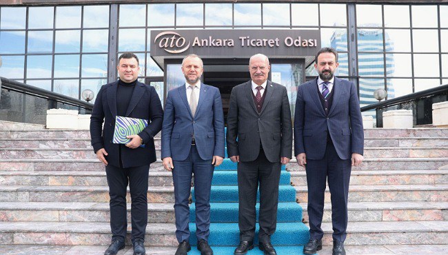 Başkan Keleş, ATO Başkanı ile görüştü