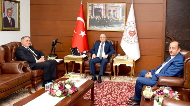 Başkan Demirtaş ve Başkan Bozkurt’tan Vali Tutulmaz’a ziyaret