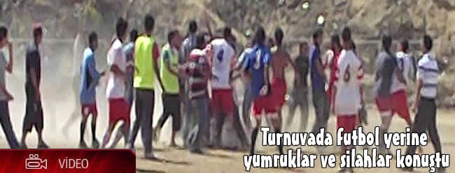 Futbol tunuvasında kavga- (Amatör Çekim)