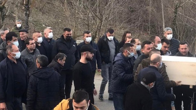 Kdz.Ereğli’de iş kazasında yaşamını yitiren Doğukan Akyiğit son yolculuğa uğurlandı