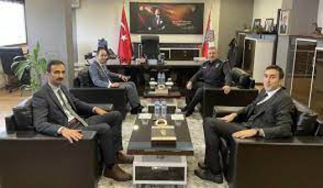 Zonguldak Cumhuriyet Başsavcılarından Müdür Aktaş’a ziyaret