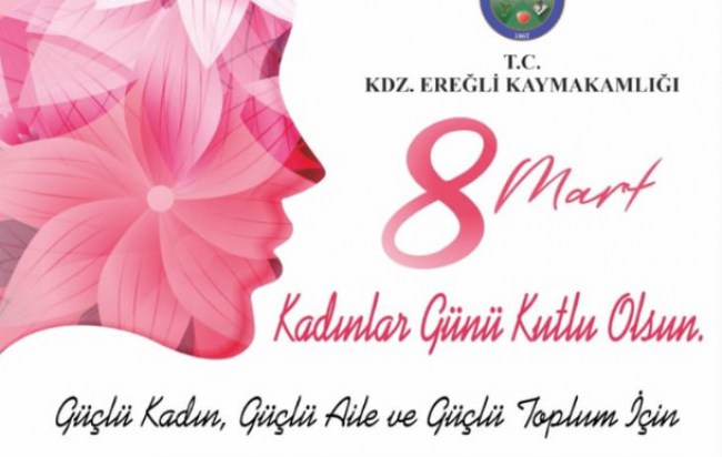 Kdz.Ereğli Sosyal Hizmetler Müdürlüğünden 8 Mart etkinliği