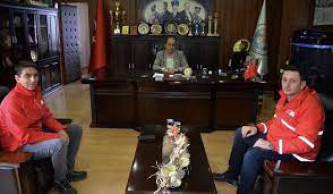 Düzce Afet’ten Başkan Demirtaş’a ziyaret