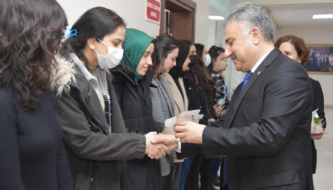 Zonguldak İl Emniyet Müdürlüğünde 8 Mart kutlaması