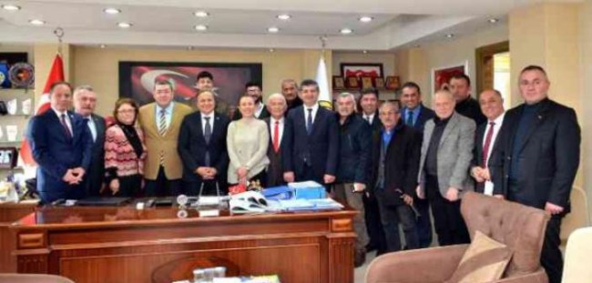 Torun, hizmetlerinden dolayı Başkan Tekin’e teşekkür etti