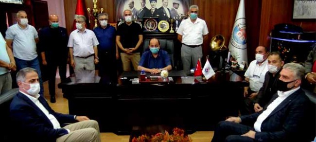 Başkan Bozkurt'tan Başkan Demirtaş'a destek ziyareti