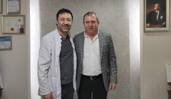 TSO Başkan adayı Niyazi Özcan'dan sağlık çalışanlarına ziyaret