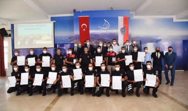 Zonguldak İl Emniyet Müdürlüğünden 1312 personele eğitim