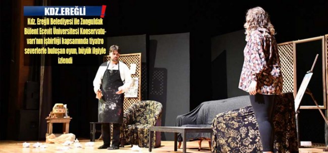 Kdz.Ereğli’de ‘Şehir’ adlı oyun tiyatro severlerle buluştu