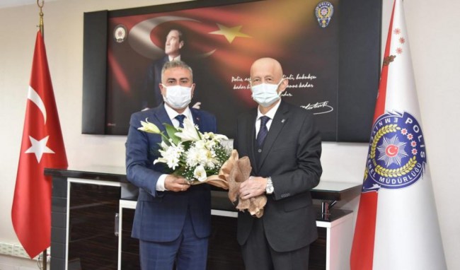 AK Parti ve Deva Partisinden Müdür Aktaş’a ziyaret