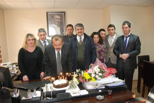 Çınar'a sürpriz doğum günü..