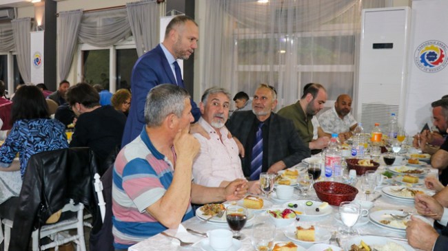 Kdz. Ereğli TSO sac ve nakliye sektörü temsilcileri ile iftarda buluştu