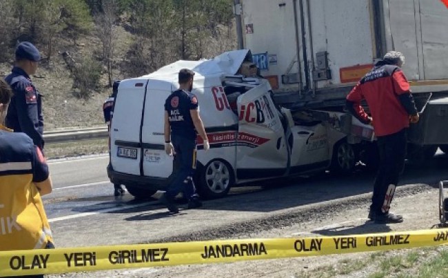 Güçbir Jeneratörün aracı Bolu’da kaza yaptı: 1 ölü