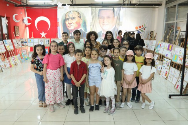 Hatay HATMEK'te çocuklara dev sergi