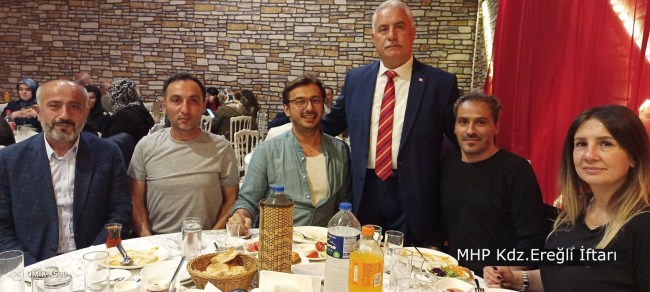 MHP Kdz.Ereğli İlçe Teşkilatı iftar programı düzenledi