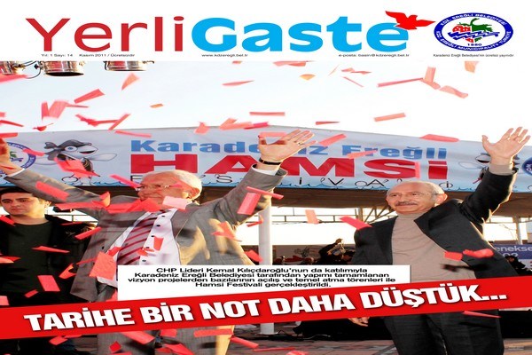 Yerli Gaste'nin 14. sayısı çıkıyor