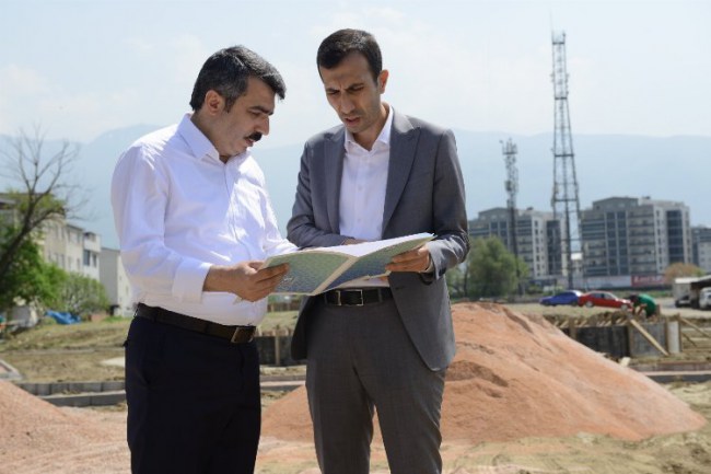 Bursa Yıldırım parklarla donatılıyor