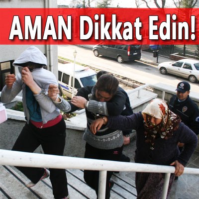 10 eve, saç tokasıyla girdiler..