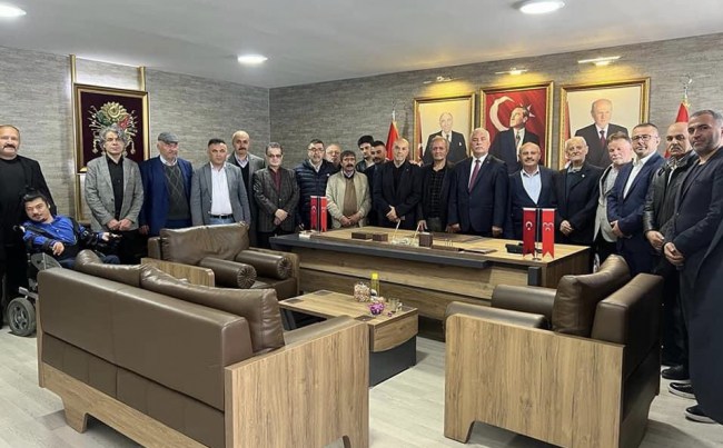 Kdz.Ereğli MHP’de bayramlaşma töreni