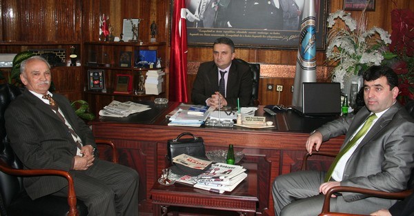 Büyük Ankara yürüyüşünün bayraktar'ı GMİS'i ziyaret etti..