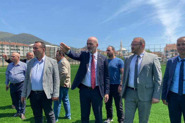 Bursa Gemlik'te spor yatırımı