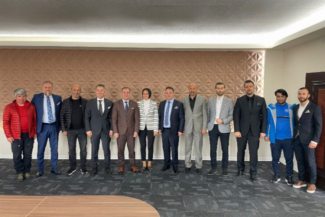 TKF Başkan Adayı Alaftargil'den Kayseri Hacılar Belediyesine ziyaret