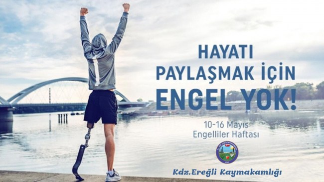 Kdz.Ereğli Kaymakamı Mehmet Yapıcı’dan Engelliler Haftası mesajı