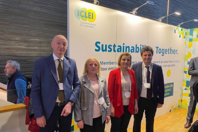 Kocaeli İzmit'te Başkan Hürriyet, ICLEI-İsveç Zirvesi'nde kentimizi temsil ediyor