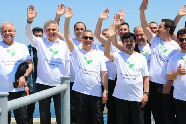 Rize'de tarihi açılışa sayılı günler kaldı